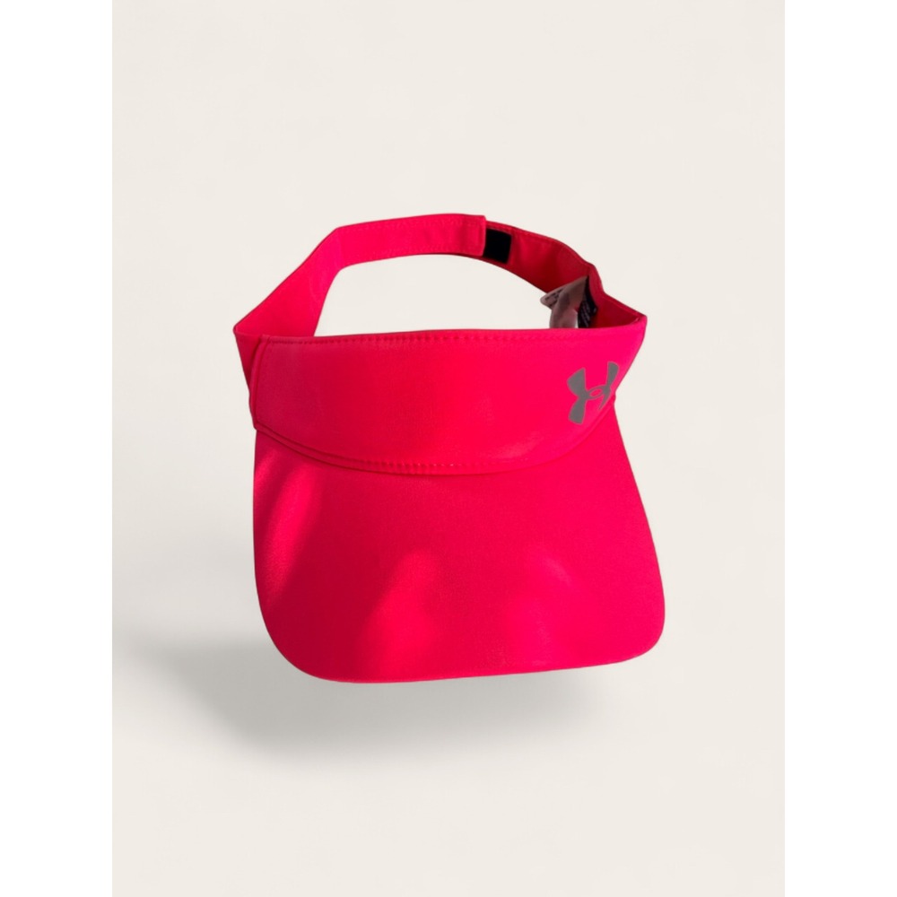 Under Armour Womens Neon Pink Running Golf Visor Adjustable Hat - Picture 3 of 6